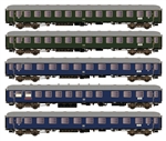 Hobbytrain H43032 - Zestaw 5 wagonów, DB