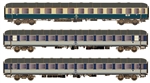 Hobbytrain H43042 - Zestaw 3 wagonów