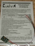 Kühn 82710 - Dekoder T65, 1.1 A.