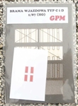 GPM br01- Bramy wjazdowe H0