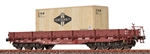 Brawa 47573 - Wagon kontenerowy Samm-u, DR