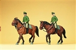 Preiser 10390 - Policjanci na koniach