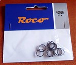 Roco 40066 - Gumka 12,5-13,8mm, 10 sztuk