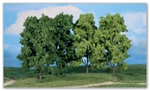 Heki 1994 - 4 drzewka liściaste, 18 cm