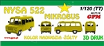 GPM 3D-TT-16 - Nysa mikrobus żółty