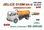 GPM 3D-H0-54 - Jelcz 325 SK-8 Asenizator