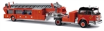 Busch 46019 - LaFrance Leitertrailer Fire