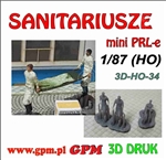 GPM 3D-H0-34 - Sanitariusze, 3 figurki